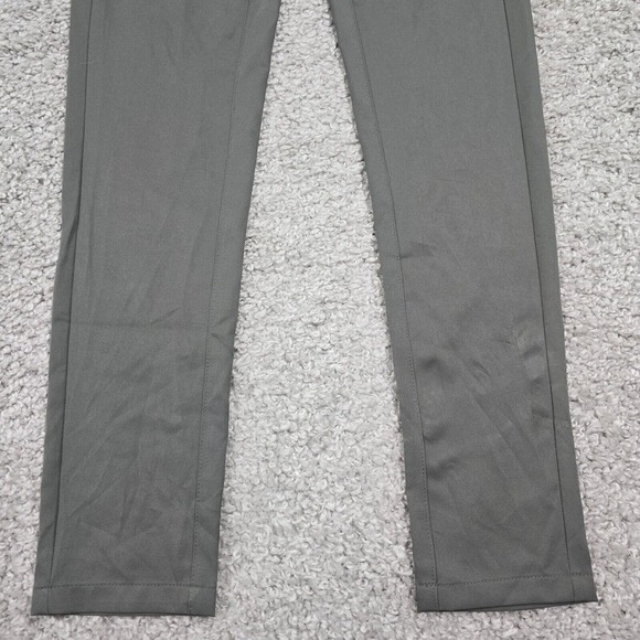 Mister Pants Men 30x32 Gray Technical Chino Stretch Slim Performance Office READ - Picture 2 of 14